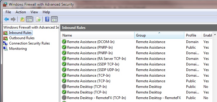 configuration manager remote control windows 10